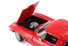 1963 Chevy Corvette Hard Top, Red - Welly 24073WR - 1/24 scale Diecast Model Toy Car