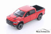 2019 Dodge Ram 1500 Crew Cab Rebel Pickup Truck, Red - Showcasts 79358/16D - 1/24 scale Diecast Car