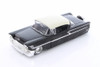 1958 Chevy Impala SS Hard Top, Black with White - Jada 98921-MJ - 1/24 scale Diecast Model Toy Car
