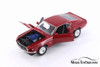 1969 Ford Mustang Boss 429 Hardtop, Red - Welly 24067WR - 1/24 scale Diecast Model Toy Car