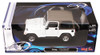 Jeep Wrangler Sahara, White - Maisto 31662 - 1/18 Scale Diecast Model Toy Car