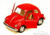 1967 Volkswagen Classic Beetle, Red - Kinsmart 4026D - 3.75Diecast Model Toy Car (Brand New, but NOT IN BOX)
