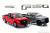 2015 Ford F-150 XLT Pick-Up Set, Greenlight 29828 - 1/64 Scale Diecast Model Toy Car