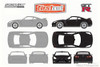 2014 Nissan GT-R R35 Set, Greenlight 29831 - 1/64 Scale Diecast Model Toy Car