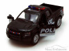 2013 Ford F-150 SVT Raptor SuperCrew Pickup Truck, Police, Black - Kinsmart 5365DPR - 1/46 scale Diecast Model Toy Car