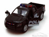 2013 Ford F-150 SVT Raptor SuperCrew Pickup Truck, Police, Black - Kinsmart 5365DPR - 1/46 scale Diecast Model Toy Car