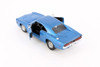 1969 Dodge Charger Hard Top, Blue - Showcasts 34256 - 1/24 Scale Diecast Model Toy Car  (1 car, no box)