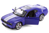 2013 Dodge Challenger SRT, Purple - Showcasts® 24049 - 1/24 Scale Diecast Model Toy Car (Brand New, but NOT IN BOX)