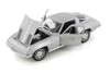 1963 Chevy Corvette Hard Top, Silver - Welly 24073/4D - 1/24 scale Diecast Model Toy Car