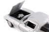 1963 Chevy Corvette Hard Top, Silver - Welly 24073/4D - 1/24 scale Diecast Model Toy Car