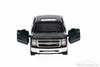 2014 Chevy Silverado Pick-up Truck, Green - Kinsmart 5381D - 1/46 Scale Diecast Model Toy Car