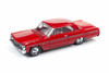 1964 Chevy Impala, Ember Red with White Interior - Round 2 RC010/48B - 1/64 scale Diecast Model Toy Car