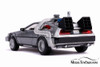 DeLorean Time Machine with lights - Flying Version,31468 - 1/24 Scale Diecast Model Toy Car
