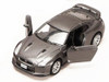 Nissan GT-R R35, Gray - Kinsmart 5340D - 1/36 scale Diecast Car (Brand New, but NOT IN BOX)