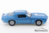 1972 Pontiac Firebird Trans AM, Blue w/ White - Welly 43735D - 4.5&quot; Diecast Model Toy Car