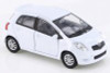Toyota Yaris, White - Welly 42396D - Diecast Model Toy Car