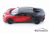 Bugatti Chiron Hard Top, Red with Black - Showcasts 34524 - 1/24 Scale Diecast Model Toy Car