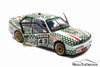 1991 BMW E30 M3 DTM #43 DTM Allen Berg Hardtop, White and Green - Solido S1801505 - 1/18 scale Diecast Model Toy Car
