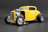 1932 Ford Coupe Three Window, Yellow - Acme 1805015 - 1/18 scale Diecast Model Toy Car
