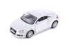 2008 Audi TT Coupe, Metallic Silver  - Kinsmart 5335D - 1/32 Scale Diecast Model Toy Car