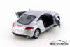 2008 Audi TT Coupe, Metallic Silver  - Kinsmart 5335D - 1/32 Scale Diecast Model Toy Car