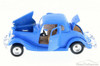 1934 Ford Coupe, Blue - Motor Max 73217WB - 1/24 Scale Diecast Model Toy Car