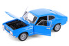 1969 Ford Capri Hard Top, Blue - Welly 24069/4D - 1/24 Scale Diecast Model Toy Car