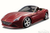 Ferrari California T (Open Top), Burgundy - Bburago 26011 - 1/24 Scale Diecast Model Toy Car