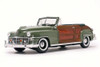 1948 Chrysler Town & Country Convertible, Green - Sun Star 6142 - 1/18 Scale Diecast Model Toy Car