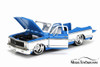 1972 Chevy Cheyenne, Blue w/ White - Jada 99048DP1 - 1/24 Scale Diecast Model Toy Car