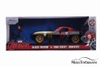 1966 Chevy Corvette, Black Widow - Jada 31749/4 - 1/24 scale Diecast Model Toy Car