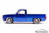 1985 Chevy C10 Custom Pickup, Blue - Jada 31624DP1 - 1/24 scale Diecast Model Toy Car