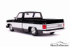 1985 Chevy C10 Pickup Stock, Black - Jada 31623DP1 - 1/24 scale Diecast Model Toy Car