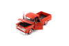 1958 Chevy Apache Fleetside Pickup Truck, Orange - Motormax 79311 - 1/24 scale Diecast Model Toy Car