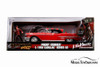 1958 Cadillac Series 62 with Freddy Krueger Figure 31102 - 1/24 scale Diecast Model Toy Car