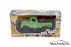 1958 Chevy Apache Fleetside Pickup Truck, Green - Motor Max 79135GN - 1/24 scale Diecast Model Toy Car