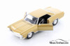 1965 Buick Riviera Grand Sport Hard Top, Gold - Welly 24072/4D - 1/24 Scale Diecast Model Toy Car