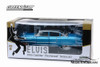 1955 Cadillac Fleetwood Series 60, Blue - Greenlight 84093 - 1/24 Scale Diecast Model Toy Car