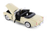 1953 Buick Skylark Open Convertible, Cream White - Welly 24027C/H/4D - 1/24 Scale Diecast Car