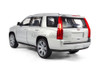 2017 Cadillac Escalade, Silver - Welly 24084/4D - 1/24 Scale Diecast Model Toy Car