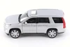 2017 Cadillac Escalade, Silver - Welly 24084/4D - 1/24 Scale Diecast Model Toy Car
