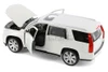2017 Cadillac Escalade, White - Welly 24084/4D - 1/24 Scale Diecast Model Toy Car