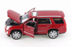 2017 Cadillac Escalade, Red - Welly 24084WR - 1/24 Scale Diecast Model Toy Car