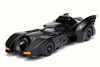 1989 Batman Returns Batmobile, Black - Jada 98263 - 1/24 Scale Diecast Model Toy Car