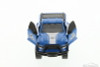 Jurassic World Rescue Truck, Blue with White Stripes - JADA 97078 - 1/43 Scale Diecast Model Toy Car