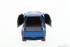 Jurassic World Rescue Truck, Blue with White Stripes - JADA 97078 - 1/43 Scale Diecast Model Toy Car