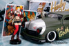 1951 Mercury with Harley Quinn Figurine, Harley Quinn - Jada 30456 - 1/24 scale Diecast Car