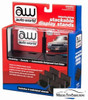 Interlocking Stackable Display Stands, Black - Auto World AWDC017 - 1/64 scale Accessory