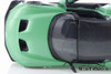 2016 Aston Martin Hard Top, Green - Kinsmart 5407D - 1/38 Scale Diecast Model Toy Car