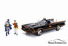 Batmobile Working lights with Batman and Robin Figures  98625 - 1/18 scale Diecast Model Toy Car